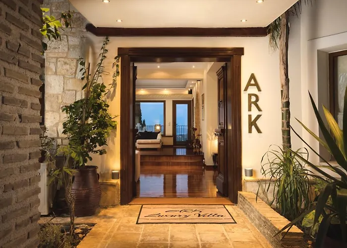 빌라 Ark Luxury & Private Mouzákion